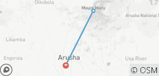  Excursion d\'une journée dans le parc national d\'Arusha - 3 destinations 