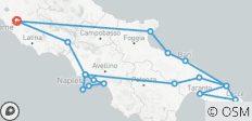  Beautiful Puglia and Campania - 18 destinations 