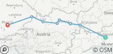  Les incontournables du Danube - Budapest → Munich (2025) - 8 destinations 