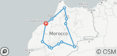  Morocco Discovery Casablanca - 9 Days - 12 destinations 