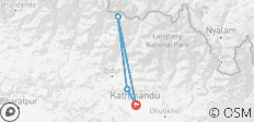  Trekking por el Valle de Langtang - 4 destinos 
