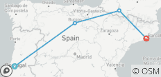  Pèlerinage à Fatima et Lourdes avec Barcelone (Fatima à Barcelone) (2025) - 4 destinations 