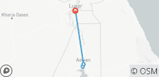  PrivéRondreis door per trein naar Aswan Het beste van&amp;Nubisch dorp vanuit Luxor - 5 bestemmingen 