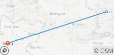  Hoge Balkan Trail Rit - 3 bestemmingen 