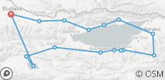  Jusqu\'aux montagnes célestes - 16 destinations 