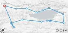  Up to the celestial mountains - 16 destinations 