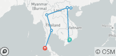  16 Days Vietnam &amp; Thailand Tour (private guide &amp; driver） - 8 destinations 