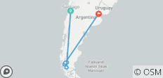  11 jours d\'aventure en Patagonie : Voyage de Santiago au Chili et en Argentine - 6 destinations 