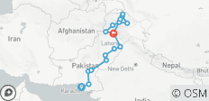  Pakistan In Depth Exploratory Tour - 17 destinations 