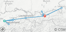 Discover Switzerland, Austria & Bavaria (Bern to Innsbruck, 2026)