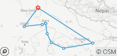  Circuit du patrimoine de l\'Inde du Nord et du Madhya Pradesh - 11 destinations 