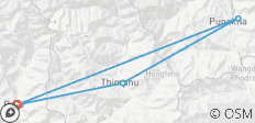  5 nachten 6 dagen Thimphu Bhutan Festival, september 2025 - 6 bestemmingen 