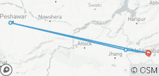  Islamabadagenen Peshawar Rondreis door (Boeddhistische sporen) - 4 bestemmingen 