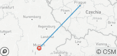  Up to 25% off - Mega Sale - Prague and Munich in a week - 2 destinations 