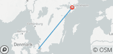  Copenhague et Stockholm en train - 2 destinations 