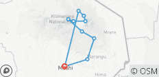  Climb Mt.Kilimanjaro Rongai Route 7-Day | 6-Nights - 10 destinations 