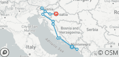  Croatia &amp; Slovenia - 13 destinations 