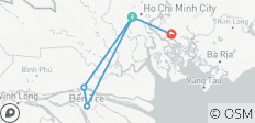  Saigon, Mekong Delta &amp; Cu Chi Express - 5 dagen - 5 bestemmingen 