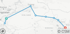  Ruta de la Seda de Kashgar a Lanzhou 12 días - 9 destinos 