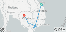  Danang naar Saigon &amp; Siem Reap – 10 dagen - 9 bestemmingen 