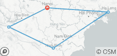  Noord –Vietnam Ontdekkingsreis – 7 dagen - 5 bestemmingen 