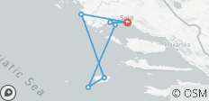 Naviguer en Croatie Split - Lagon bleu et Trogir - 7 destinations 