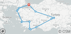  Neem een diepe duik – Turkije (15 bestemmingen) - 15 bestemmingen 