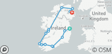  Landwegen van Ierlandagen(, Einde Belfast, 12 dagen) - 16 bestemmingen 