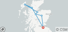  Edinburgh, Hebrides &amp; Highlands - 5 days - 7 destinations 