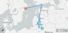  Baltikum, Helsinki und Stockholm - 9 Destinationen 