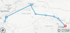  Ruta de la Seda de Kashgar a Xiahe y Lanzhou 14 días - 13 destinos 