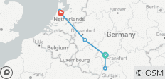  Frankfurt, Cologne &amp; Amsterdam in 8 Days - 3 destinations 