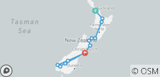  La vraie Nouvelle-Zélande (fin à Christchurch, 15 jours) - 14 destinations 