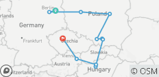  Bohemian Highlights (End Prague) - 11 destinations 