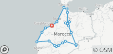  Circuit de deux semaines au Maroc - 22 destinations 