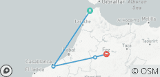  Tanger, Chaouen, Casablanca, Meknès, Fès, etc en 5 jours. - 4 destinations 