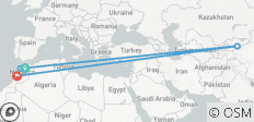  Fès, Rabat, Marrakech et plus en 5 jours - 4 destinations 