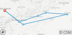  7 dagen Marrakech, Ouarzazate, Boumalne, Erfoud, Tinghir&amp;meer. - 7 bestemmingen 