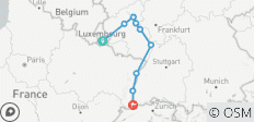  Rhein &amp; Mosel Pracht (Weinkreuzfahrt) 2026 - 9 Destinationen 