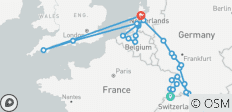  Grand Rhine &amp; Dutch Canals 2026 Start Basel, End Amsterdam - 25 destinations 