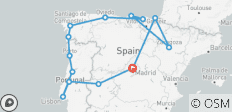  Magical Northern Spain &amp; Lusitania - 12 Days - 14 destinations 