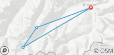  Senderismo en la excursión a los refugios de Gschnitztal - 4 destinos 