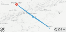  Marrakech et désert en 5 jours - 4 destinations 