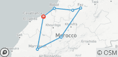  Maroc impérial au départ de Casablanca - 8 jours - 7 destinations 