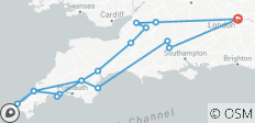  Südliches England: Eine Reise durch Zeit und Natur - 16 Destinationen 