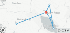  Wonderful Package Siem Reap Cycling 6 Days - 9 destinations 