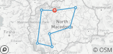  North Macedonia - 8 destinations 