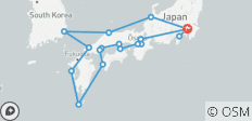  Ruta Dorada de Japón y Descubrimiento de la Costa - Regreso a Tokio (2025) - 19 destinos 