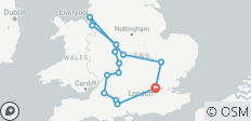  Timeless England: Castles, Cathedrals &amp; Countryside - 6 days - 14 destinations 
