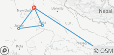  Triangle d\'or et Gange - 6 destinations 